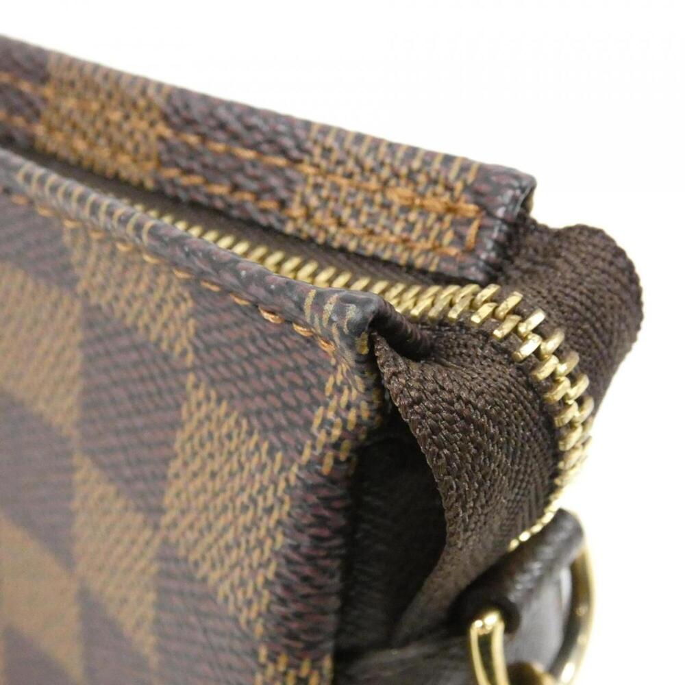 LOUIS VUITTON Brown Damier Pouch - Picture 3 of 6